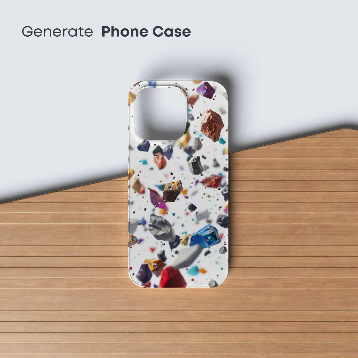 Crystal Chaos: Floating Gemstones in Mid-Air - Image 3