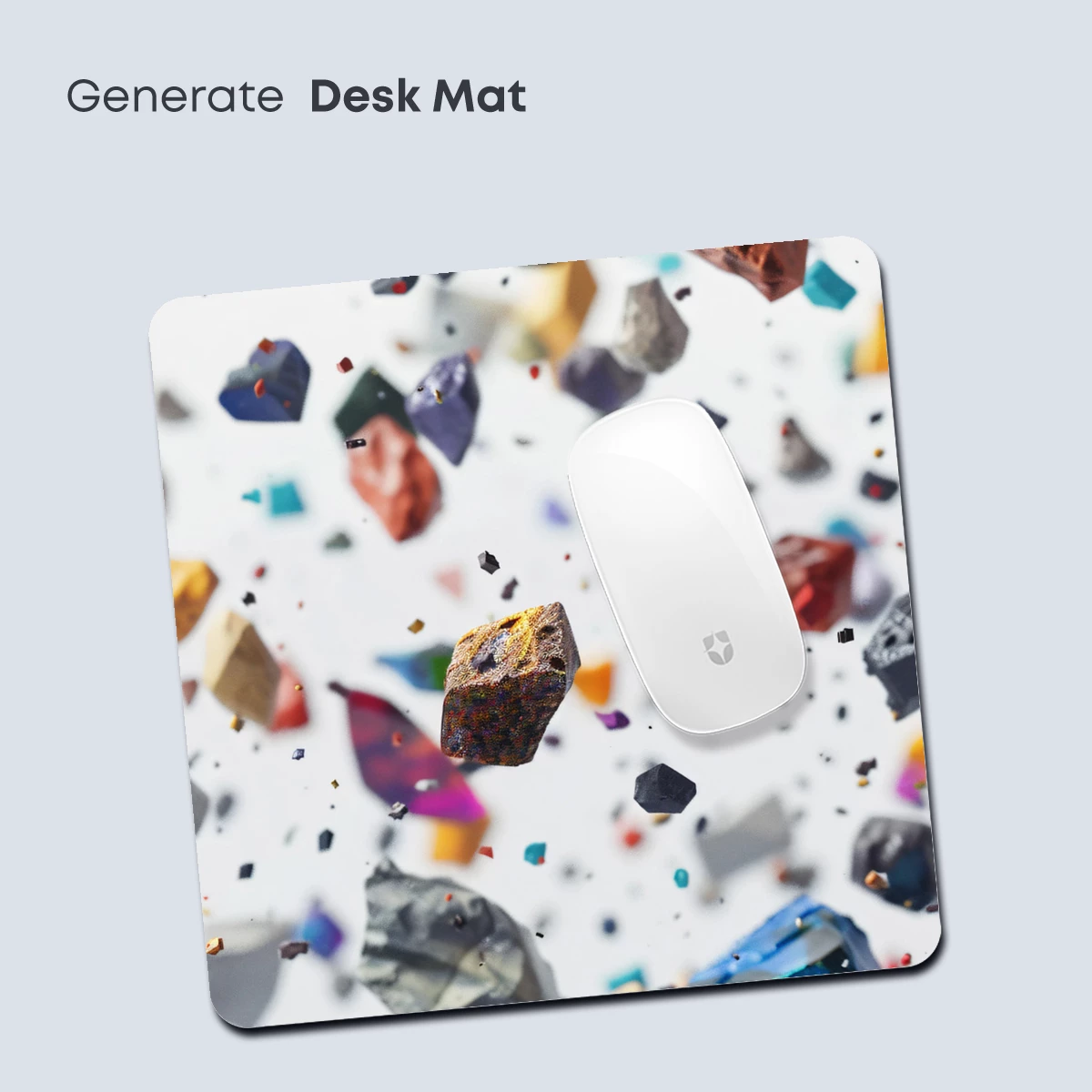 Crystal Chaos: Floating Gemstones in Mid-Air - Image 4