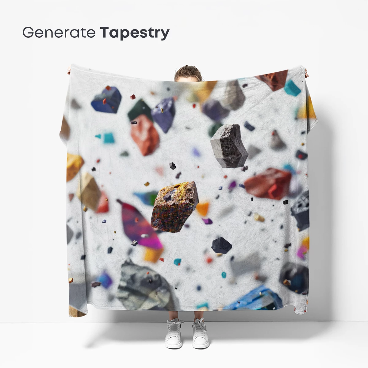 Crystal Chaos: Floating Gemstones in Mid-Air - Image 5