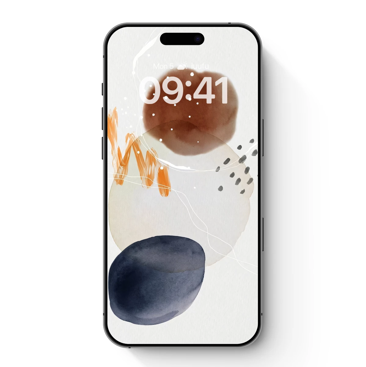 Abstract Harmony: Ink Blooms and Brushstrokes