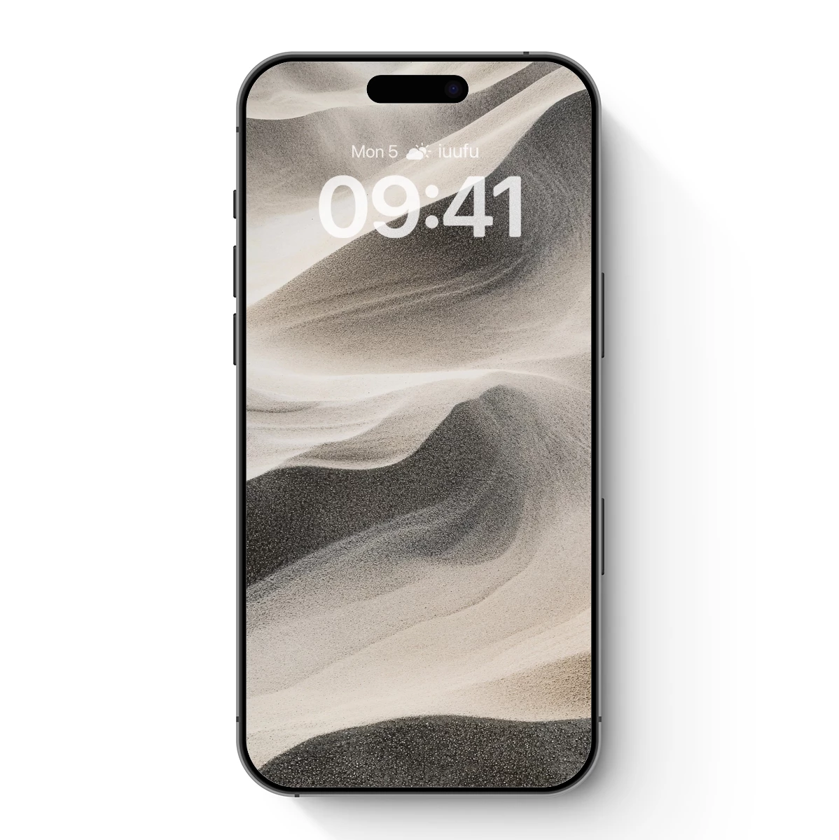 Desert Dunes in Monochrome Elegance