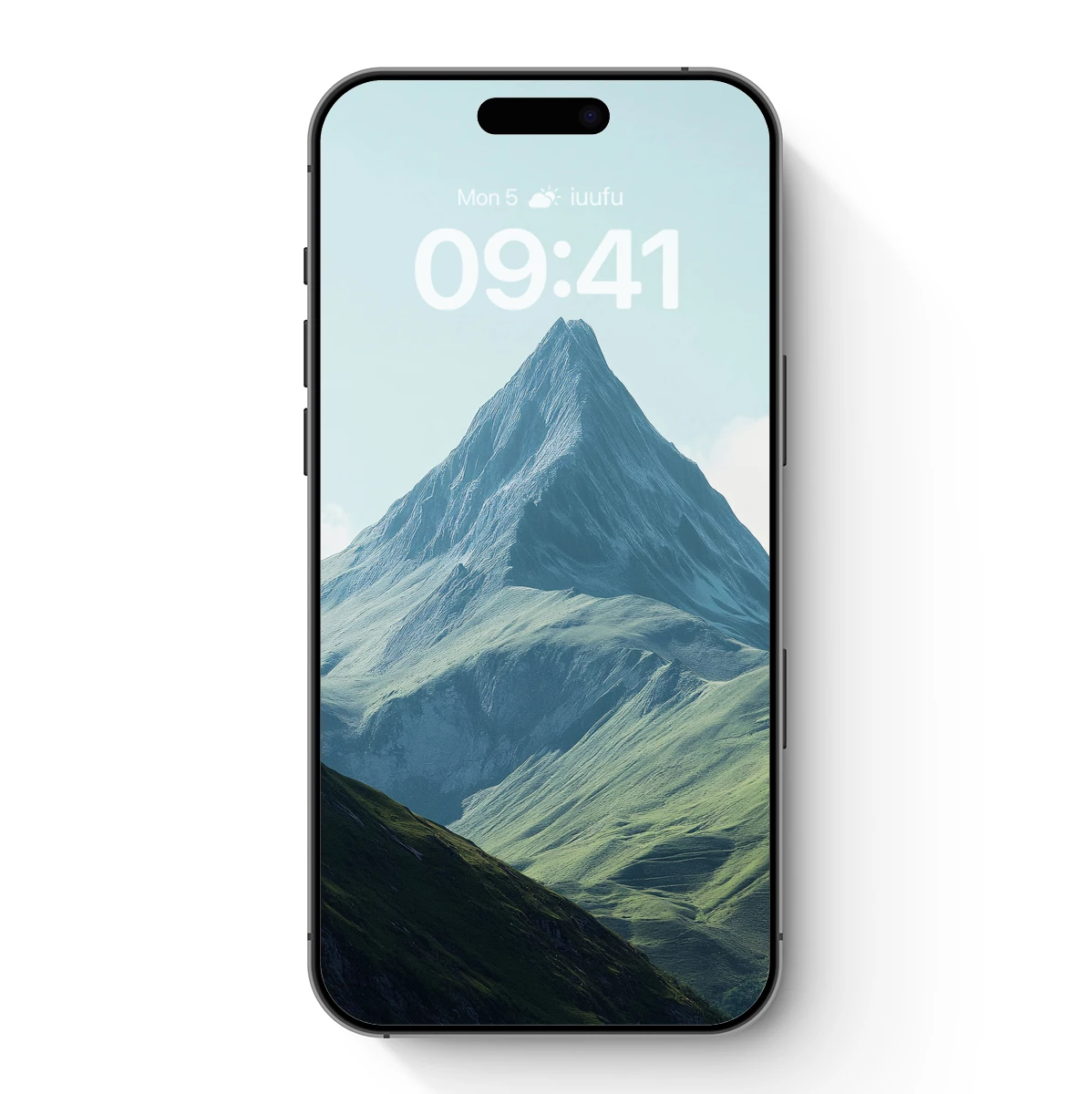 Eternal Summit: Verdant Peaks Under Azure Skies