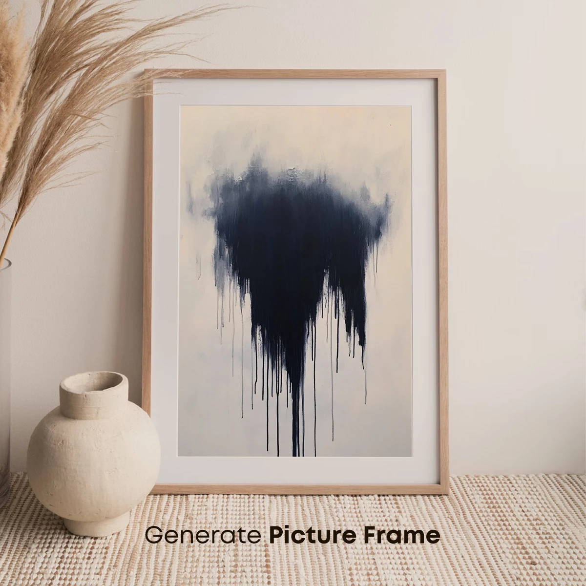Ink Cascade: Abstract Drip Art Elegance - Image 7