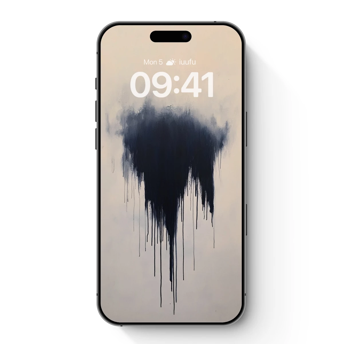 Ink Cascade: Abstract Drip Art Elegance