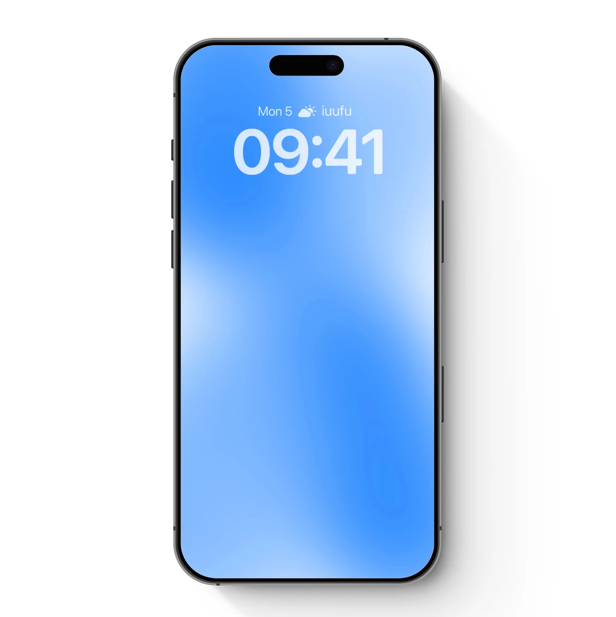 Ethereal Blue Gradient: A Skyward Symphony