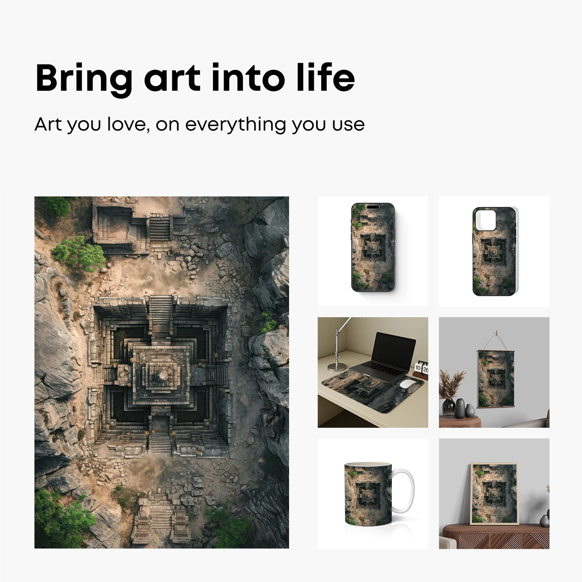 Ancient Temple Depths: Symmetry in Stone