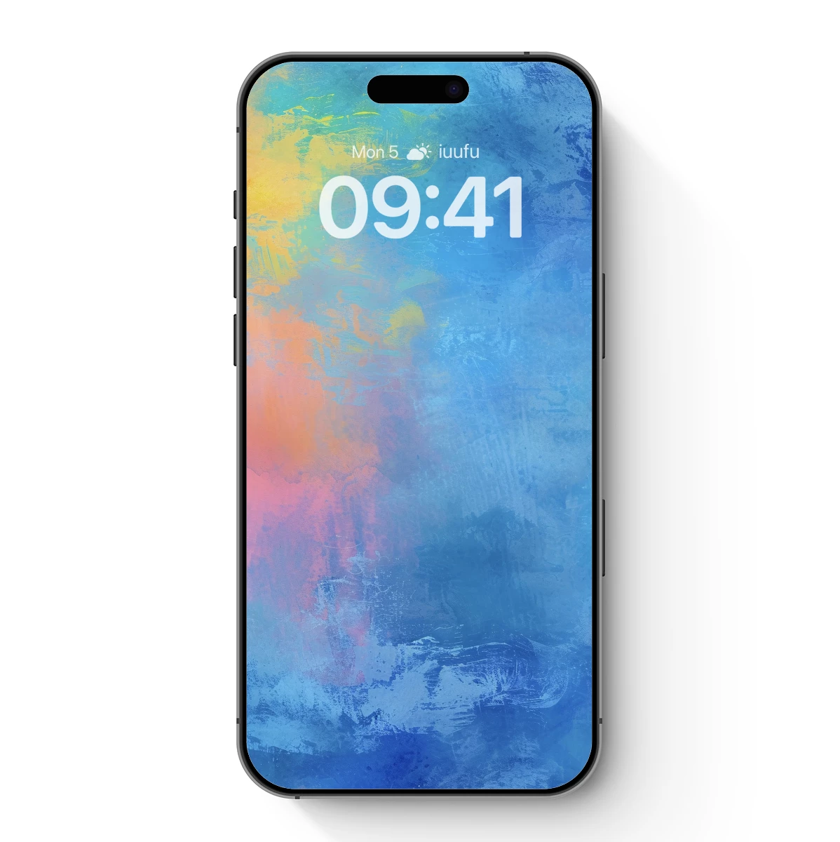 Abstract Ocean Sunset Palette