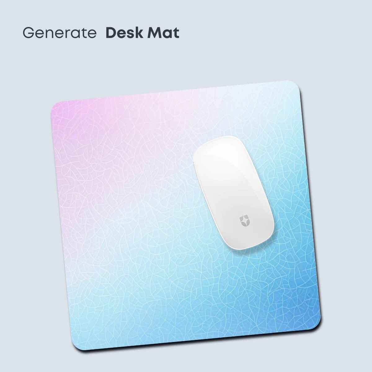 Gradient Serenity: Cracked Glass Illusion - Image 4