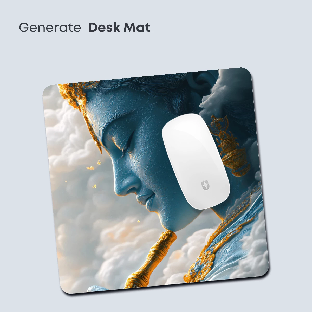 Celestial Serenity: Ethereal Goddess in Clouds - Image 4