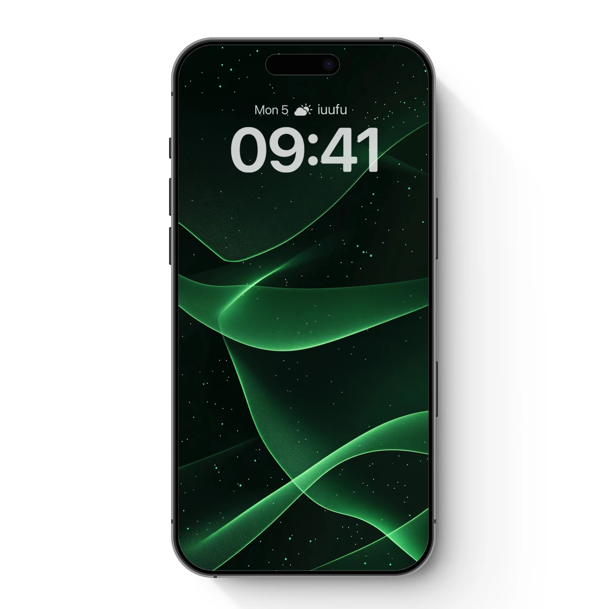 Ethereal Green Waves: A Digital Symphony of Flow