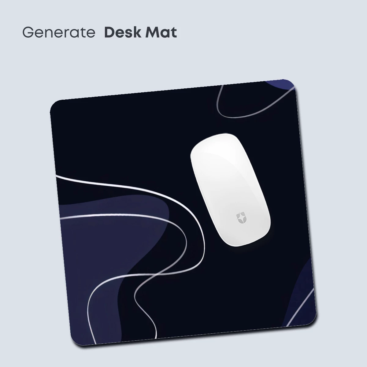 Ethereal Night Whispers: Wavy Lines in Midnight Hues - Image 4