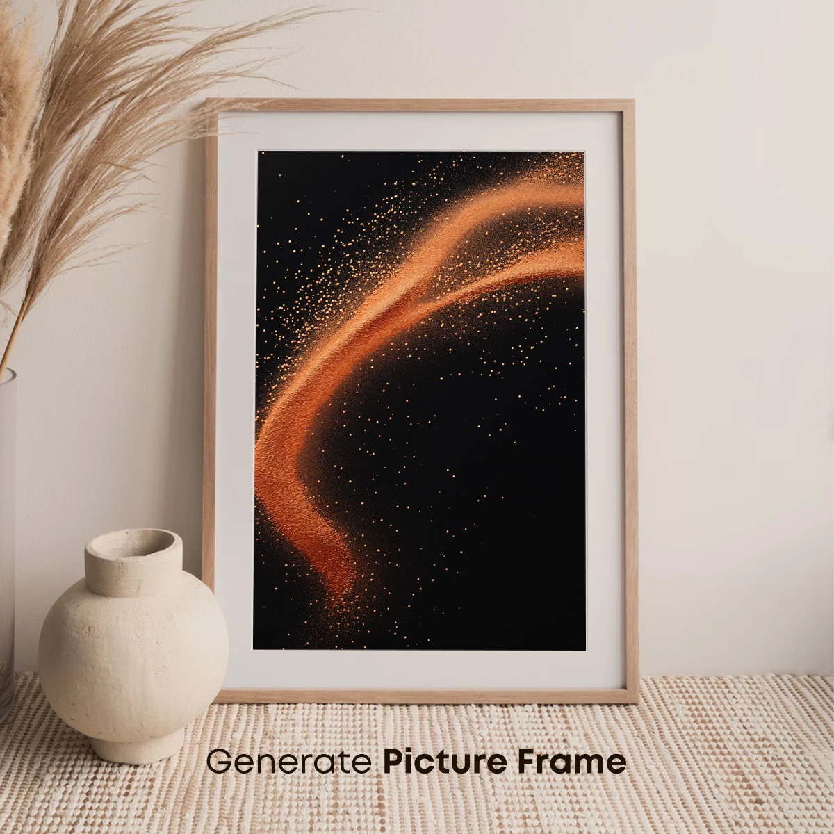 Ethereal Orange Dust Trails - Image 7