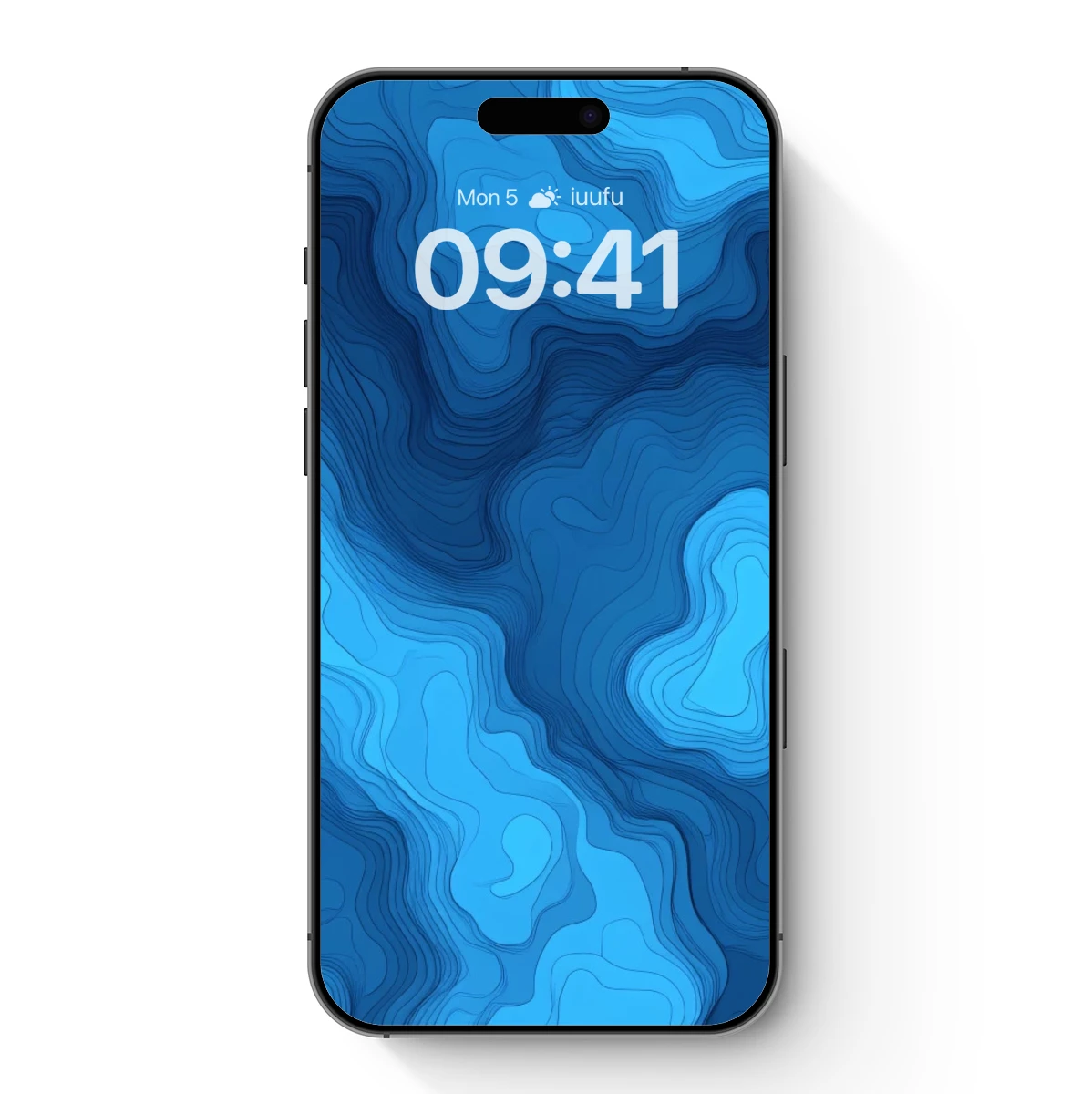 Blue Topographic Waves: Abstract Fluid Dynamics