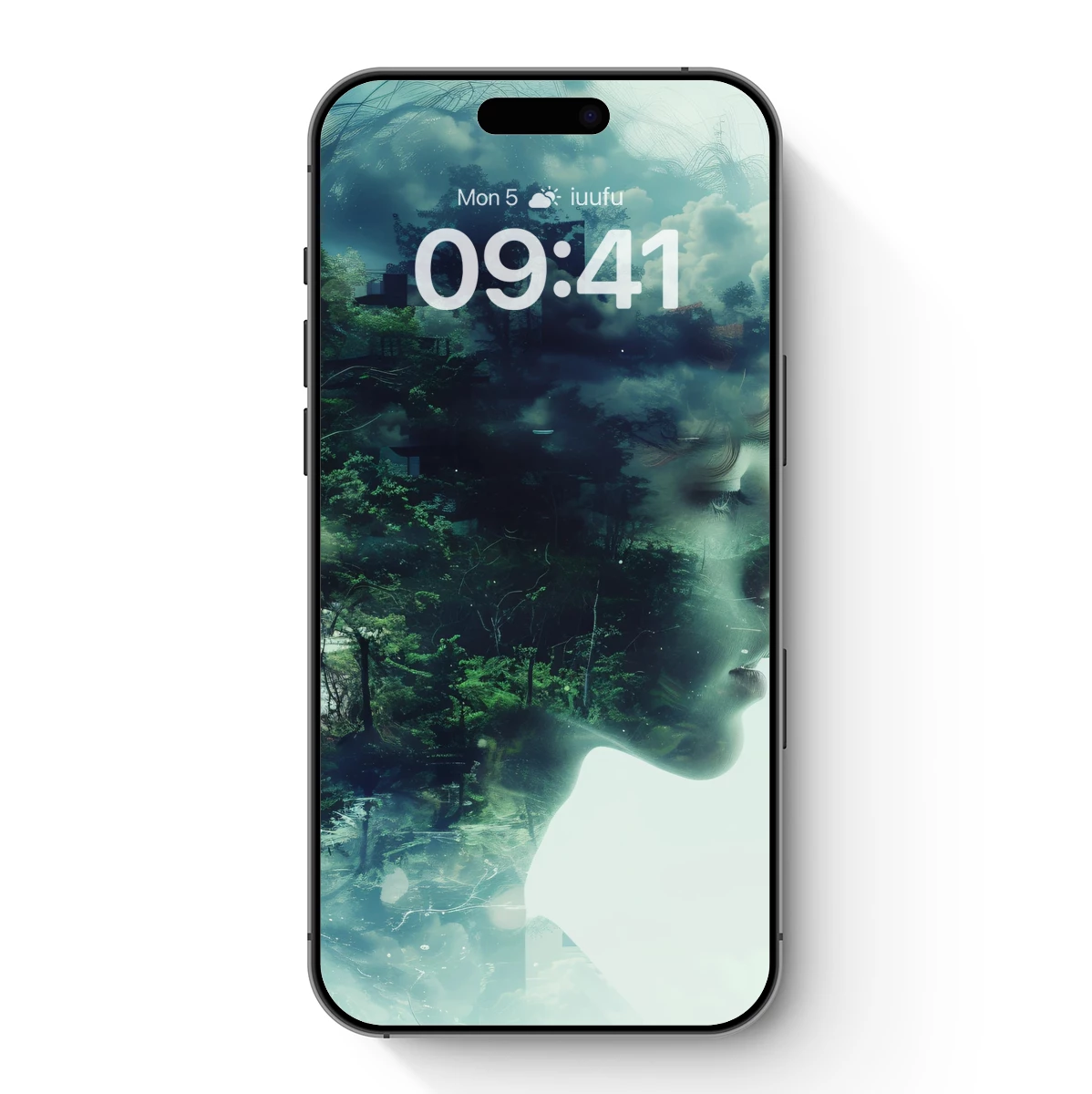 Forest Within: Surreal Profile Art