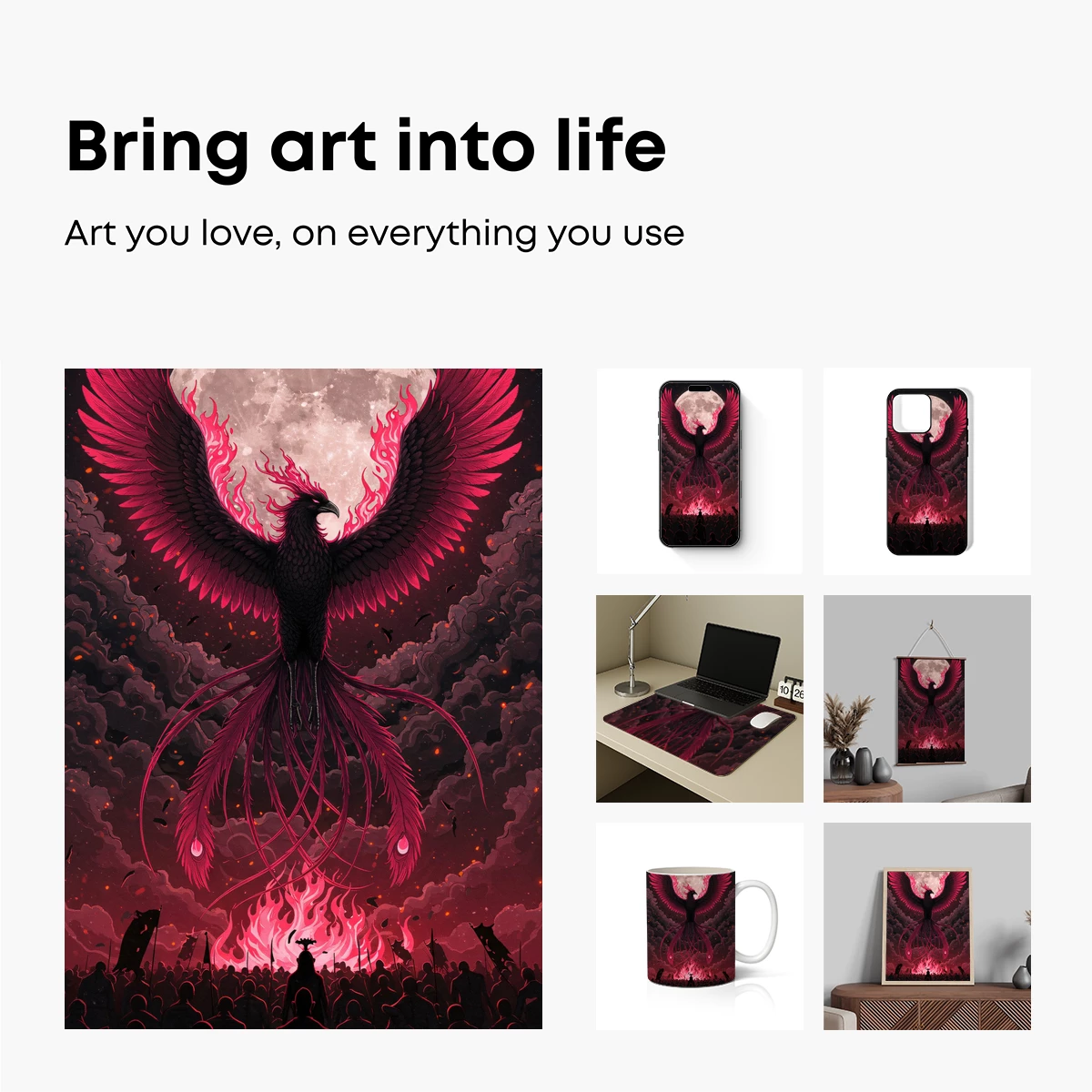 Phoenix Ascension: Moonlit Rebirth - Image 2