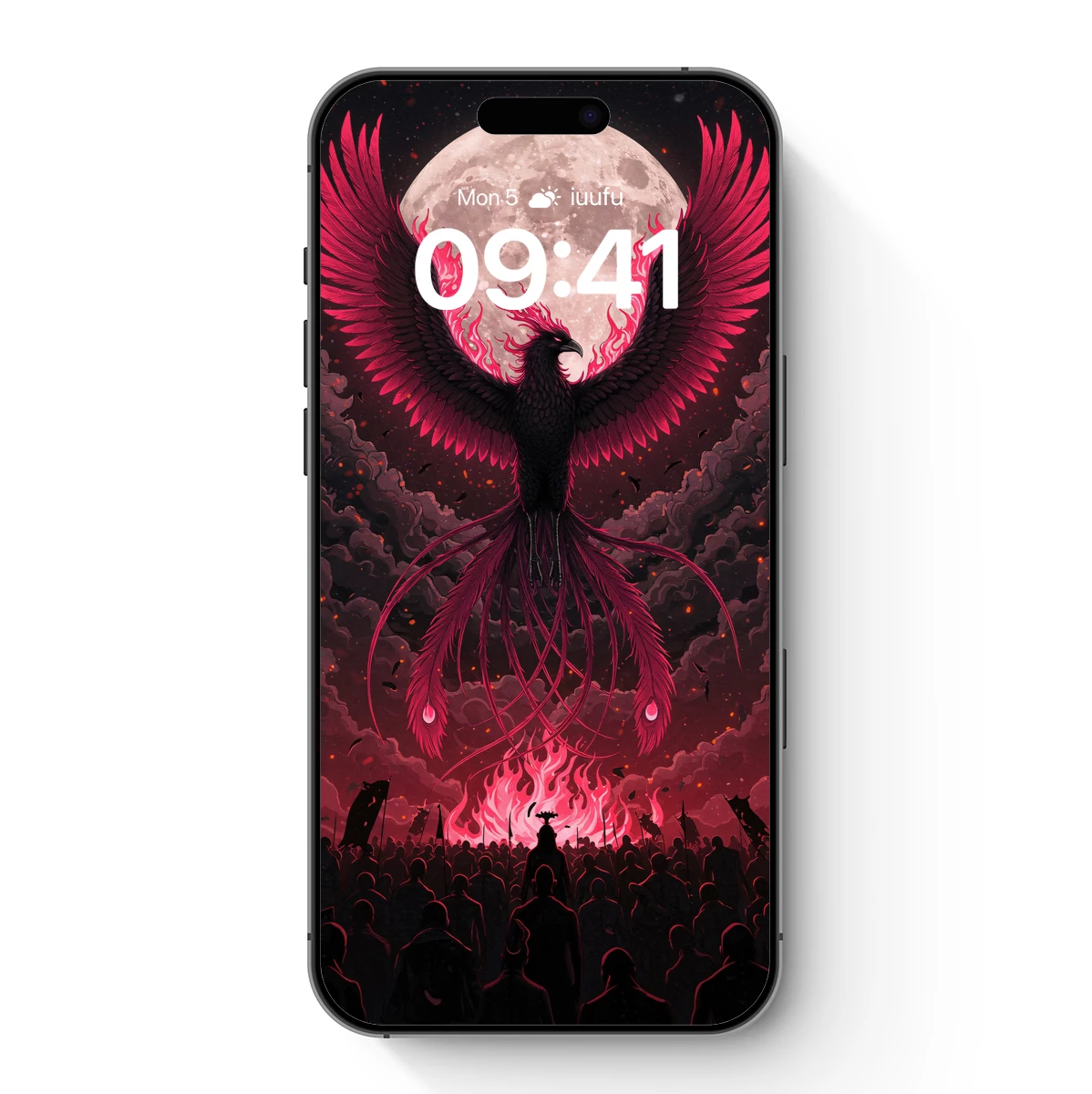 Phoenix Ascension: Moonlit Rebirth