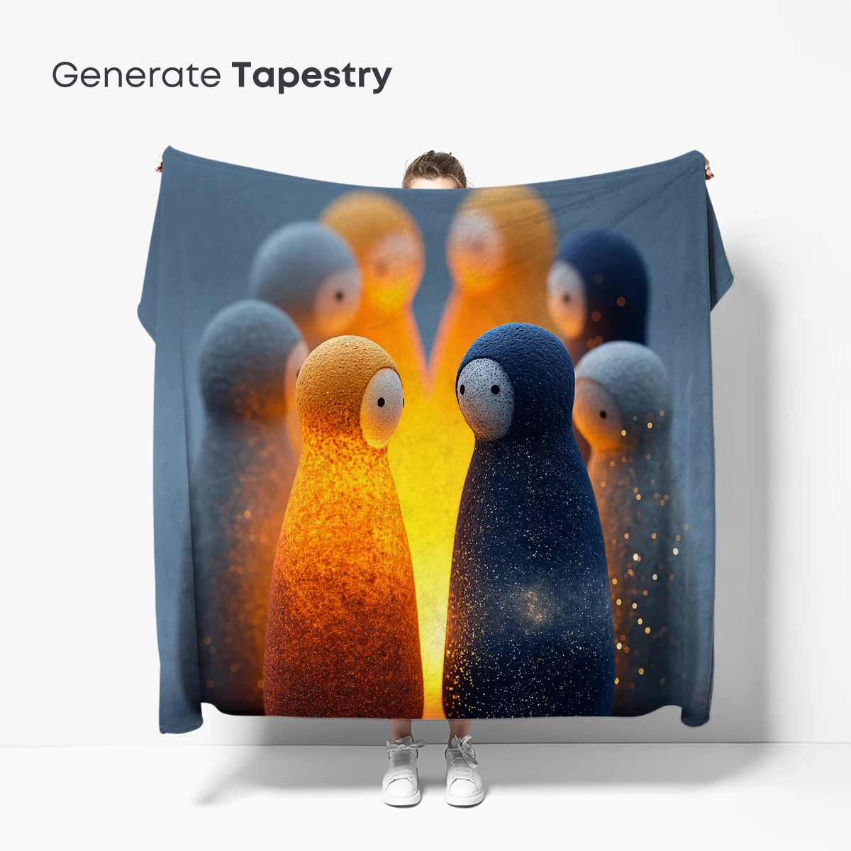 Luminous Figures in Cosmic Harmony - Image 5