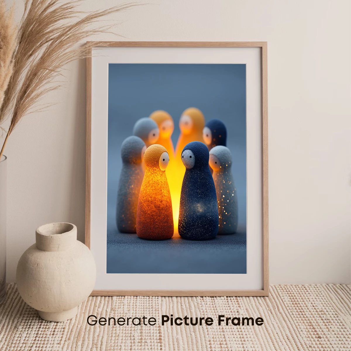 Luminous Figures in Cosmic Harmony - Image 7