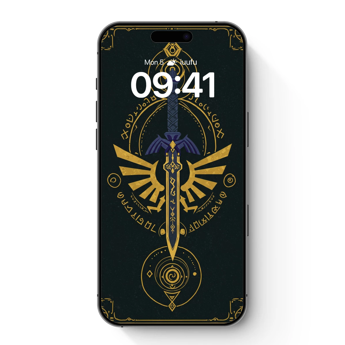 Ethereal Sword of Destiny: Golden Emblem Art