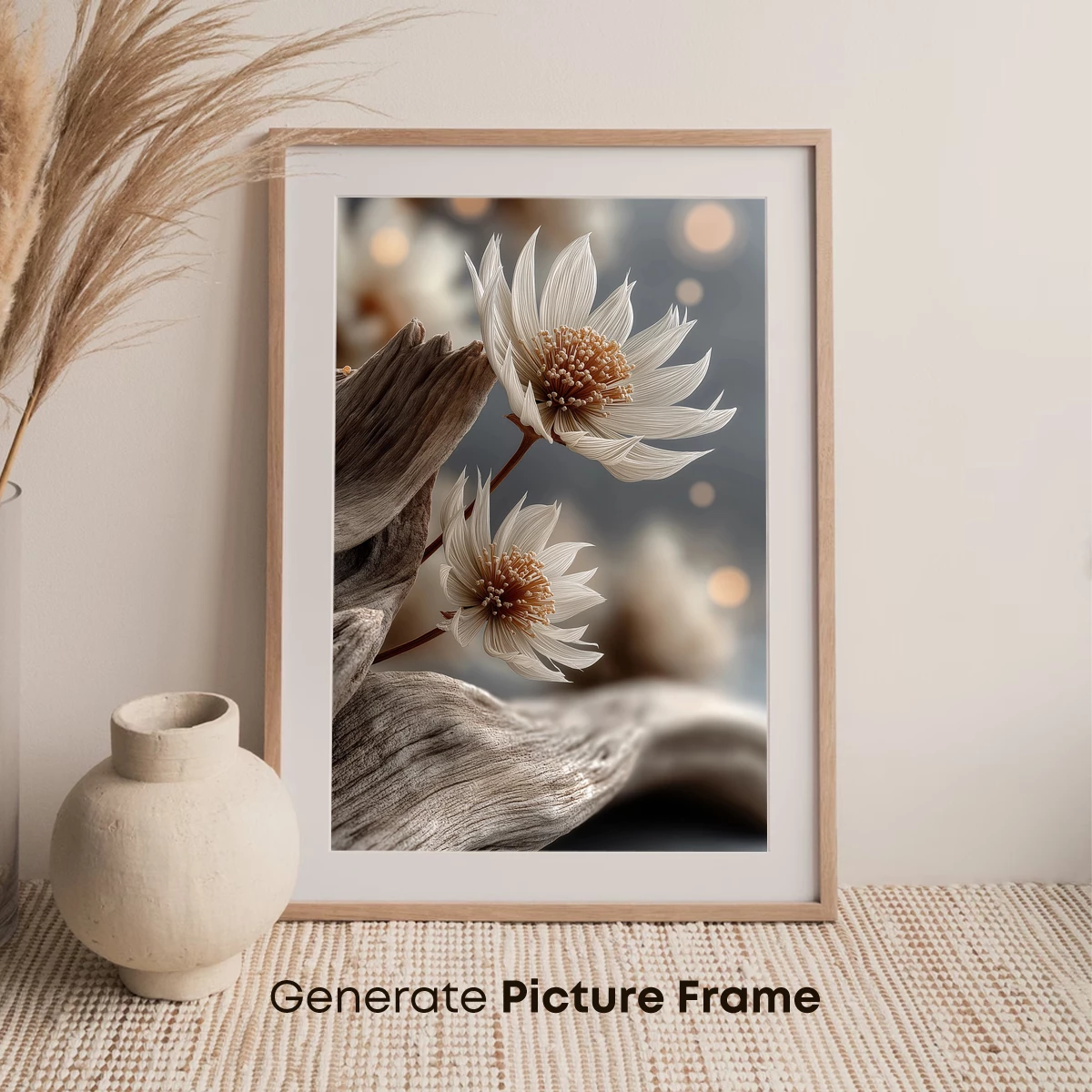 Ethereal Driftwood Blossoms - Image 7