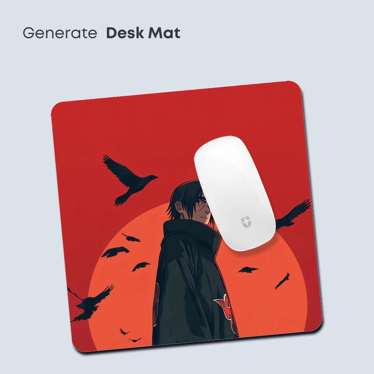 Eternal Twilight: Crow Guardian in Crimson Sunset - Image 4