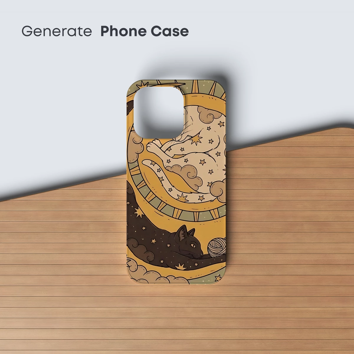 Dreaming Cats in Celestial Harmony - Image 3