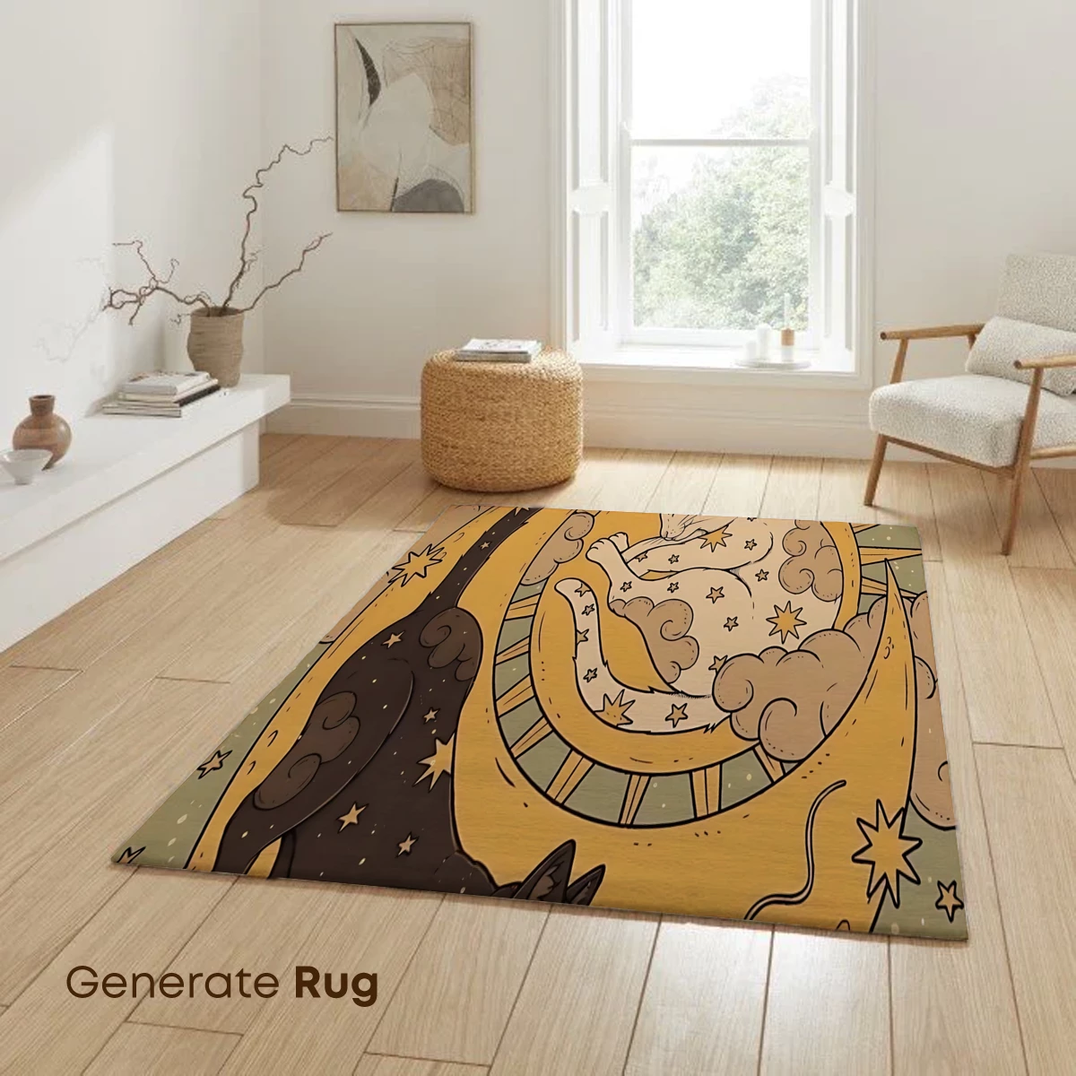 Dreaming Cats in Celestial Harmony - Image 6