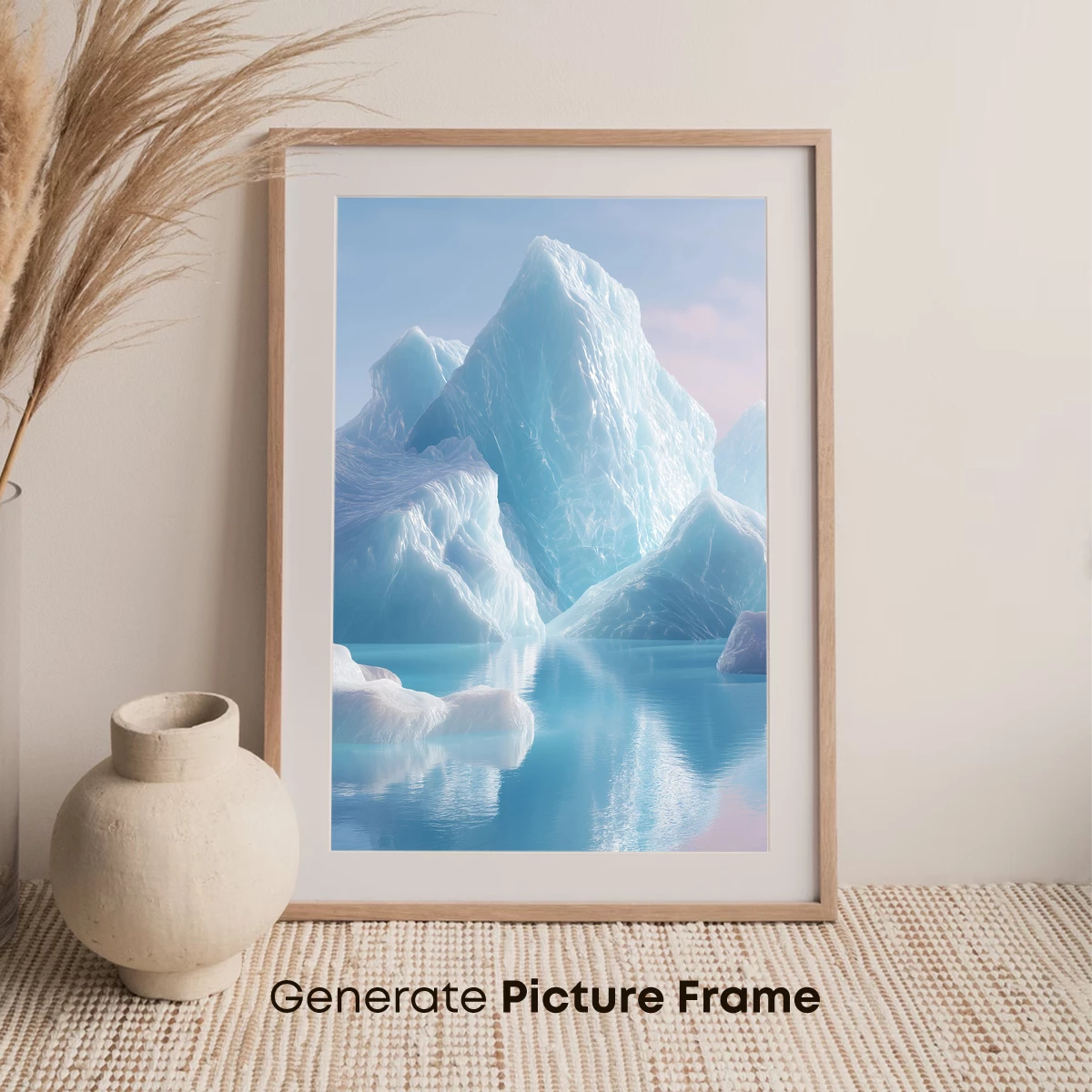 Eternal Ice Symphony: Serene Arctic Reflections - Image 7