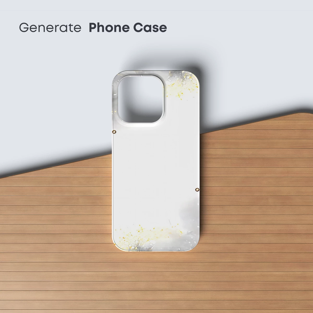 Ethereal Ink Dance: Golden Flecks in Monochrome Flow - Image 3