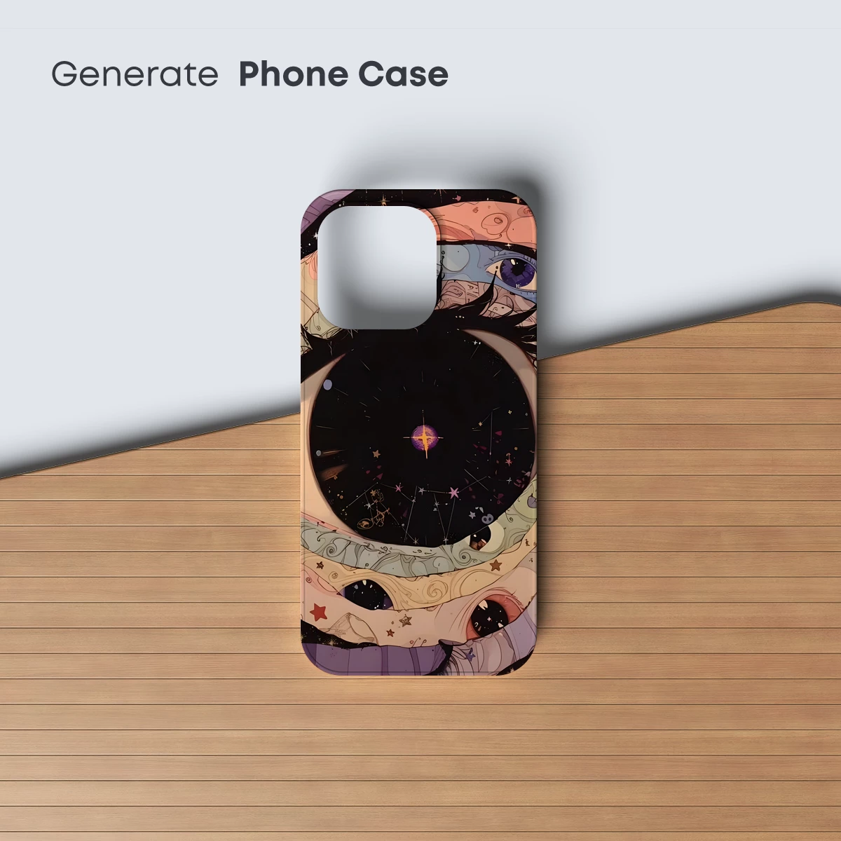 Cosmic Eye: A Surreal Galaxy Gaze - Image 3