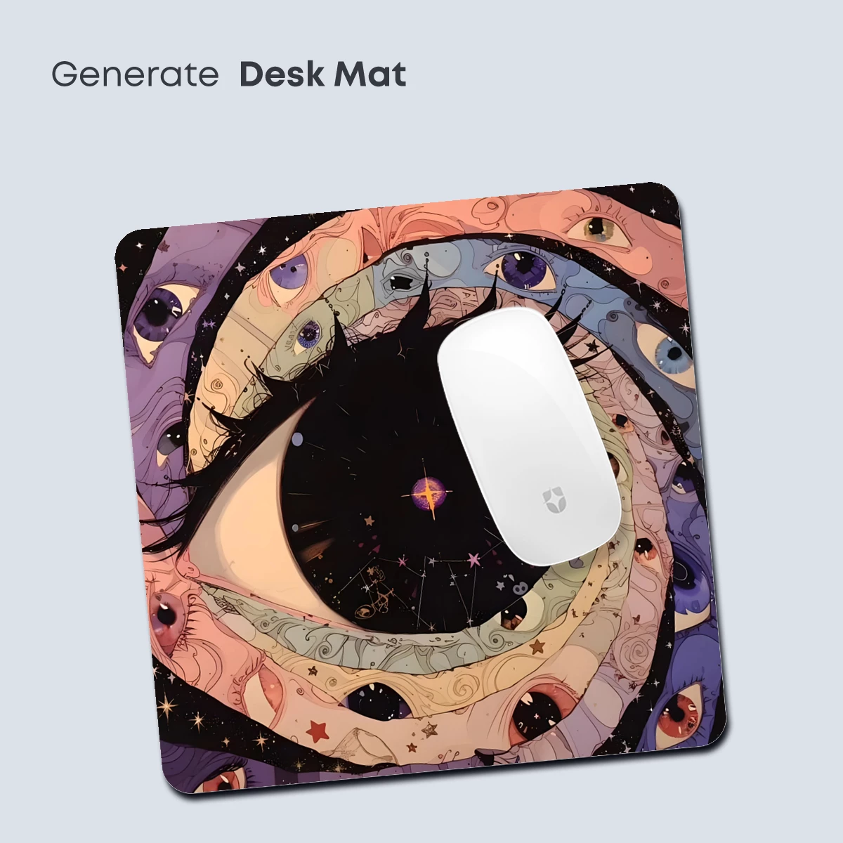 Cosmic Eye: A Surreal Galaxy Gaze - Image 4