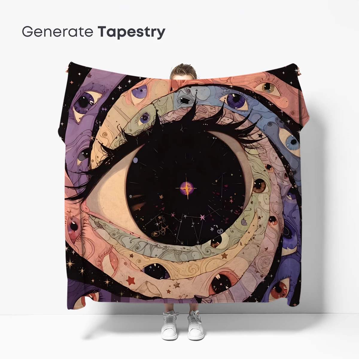 Cosmic Eye: A Surreal Galaxy Gaze - Image 5