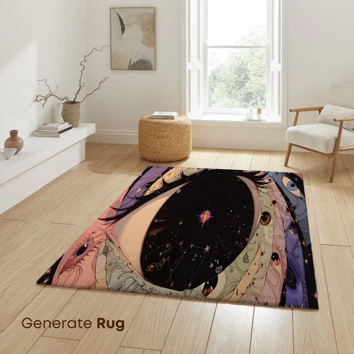 Cosmic Eye: A Surreal Galaxy Gaze - Image 6