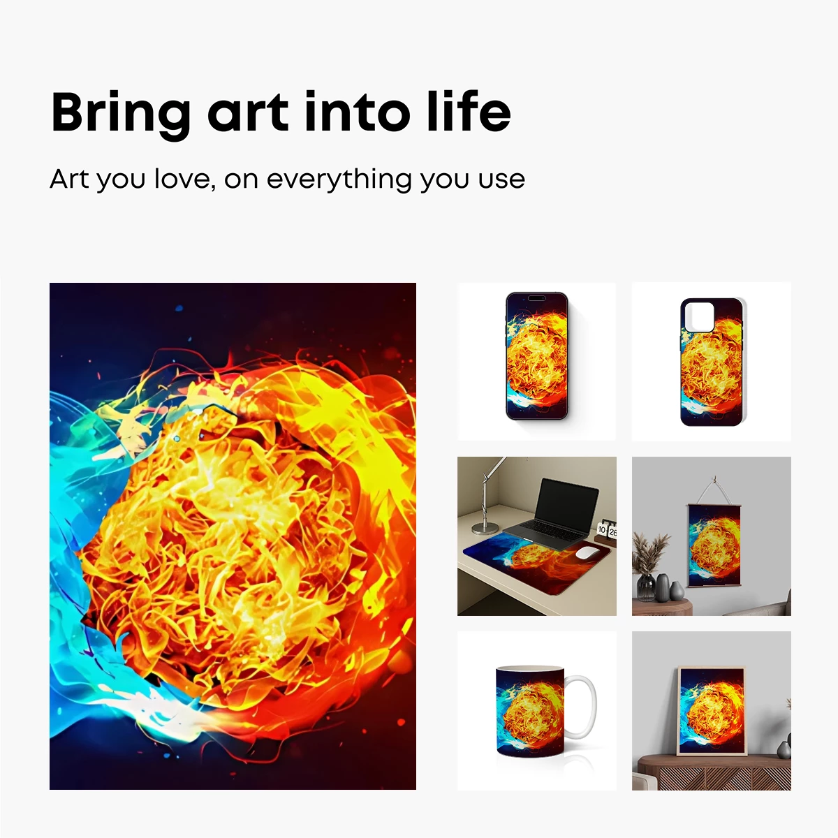 Dance of Fire and Ice: Elemental Harmony - Image 2