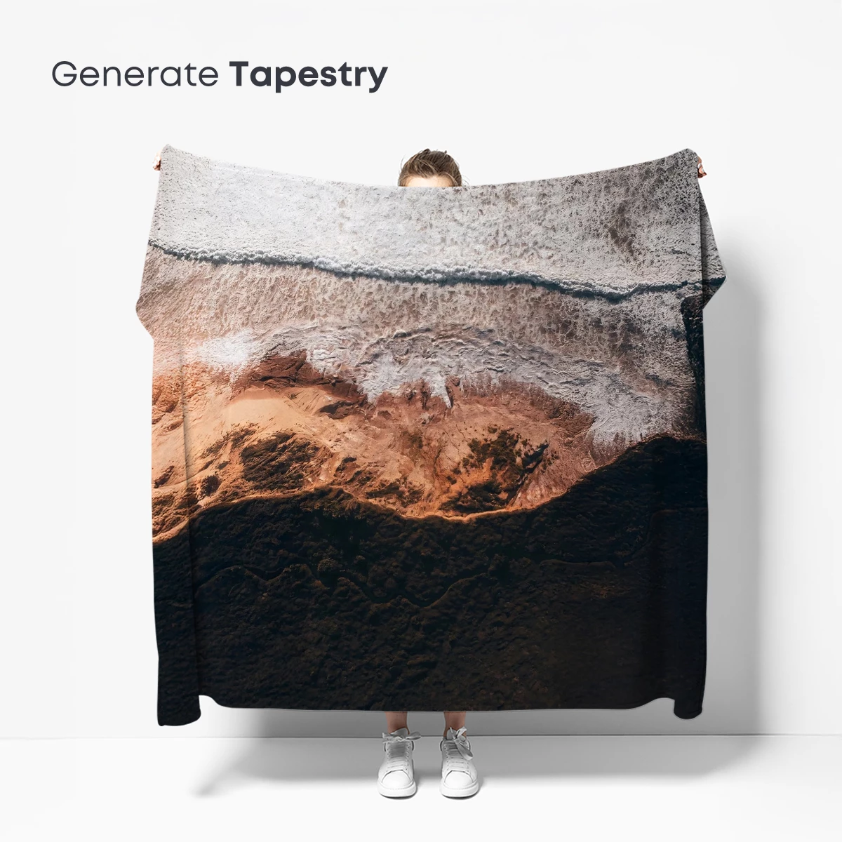 Aerial Serenity: Coastal Sunset Symphony - Image 5