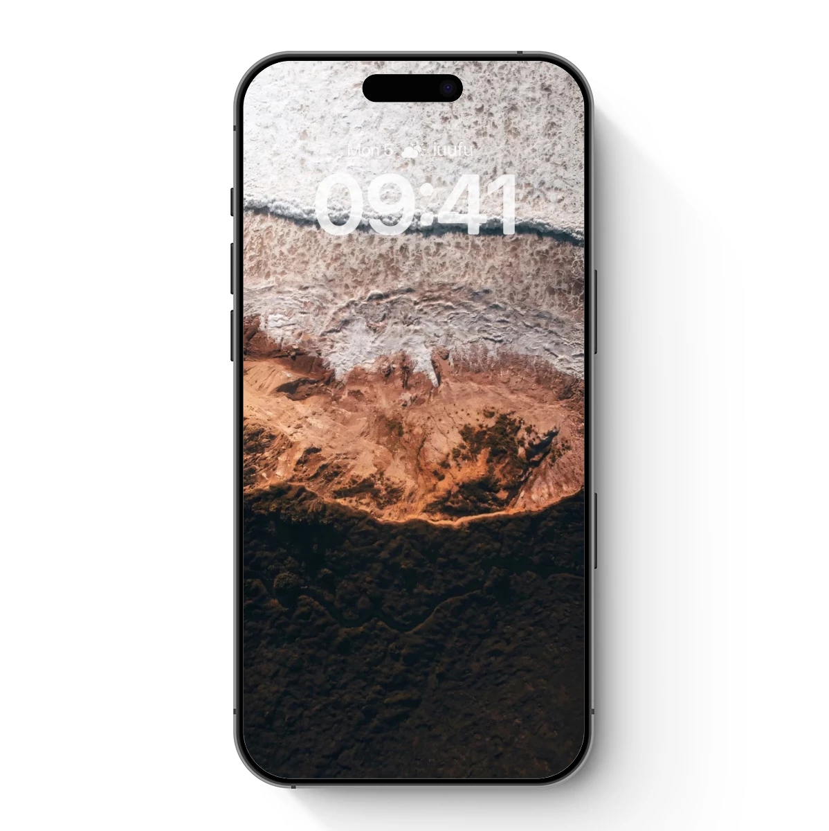 Aerial Serenity: Coastal Sunset Symphony