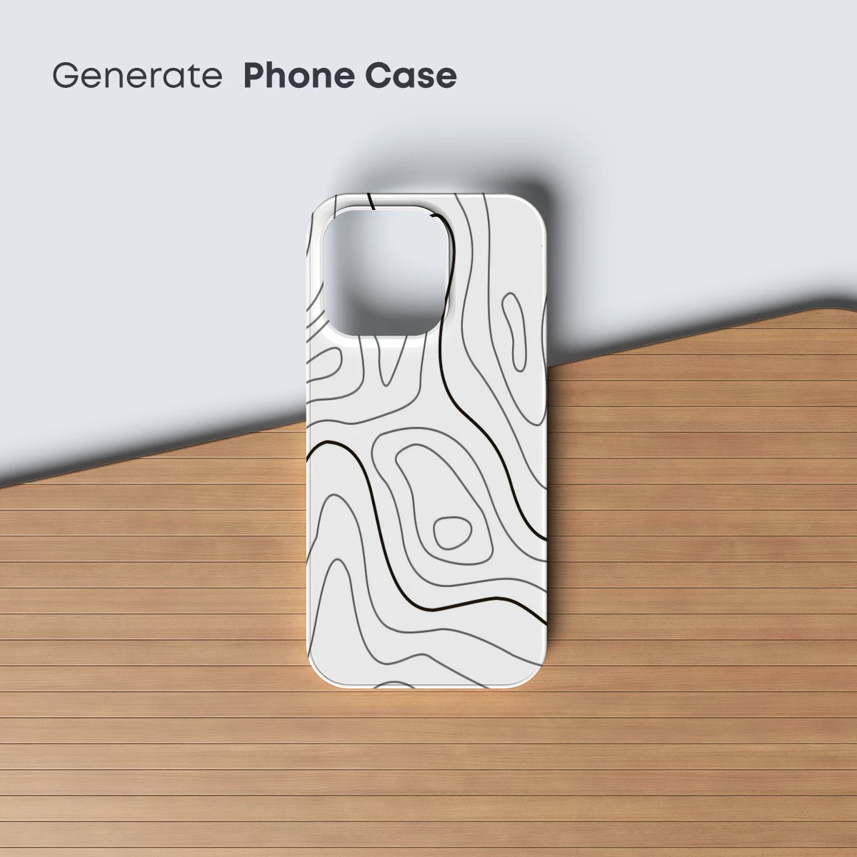 Contour Elegance: Abstract Topography Art - Image 3