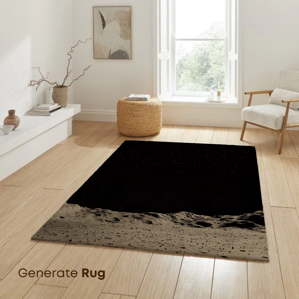 Lunar Serenity: A Celestial Landscape - Image 6