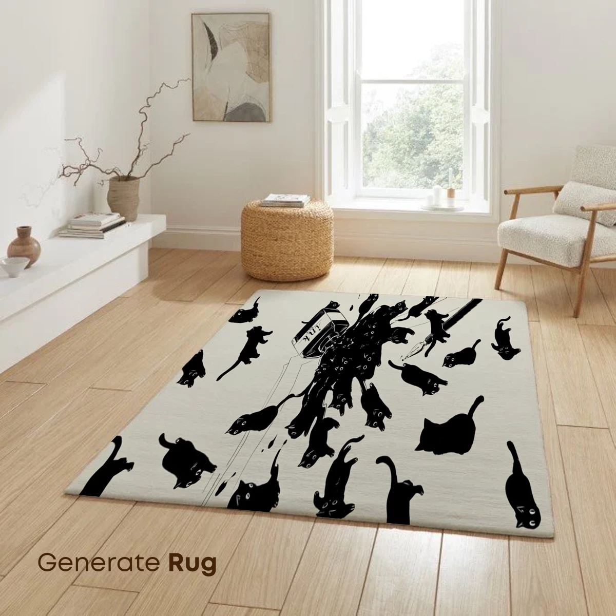 Ink-Splattered Cats: A Whimsical Artistic Chaos - Image 6
