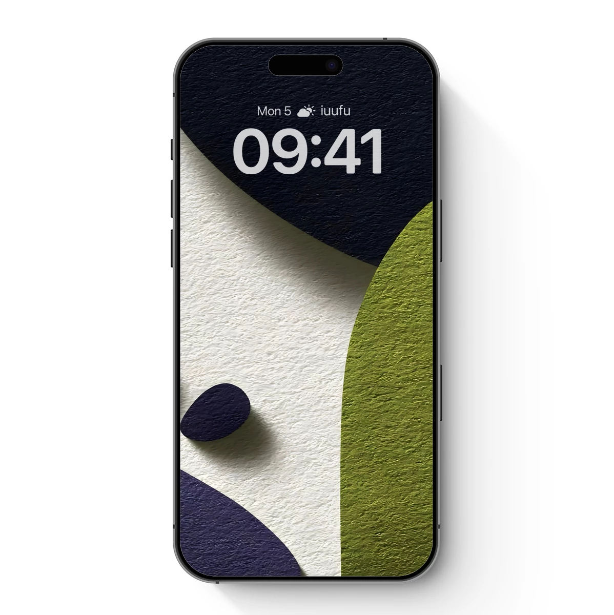 Abstract Harmony: Geometric Elegance in Olive and Navy