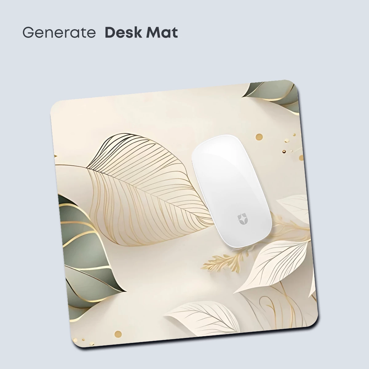 Elegant Gold-Trimmed Leaves in Abstract Harmony - Image 4