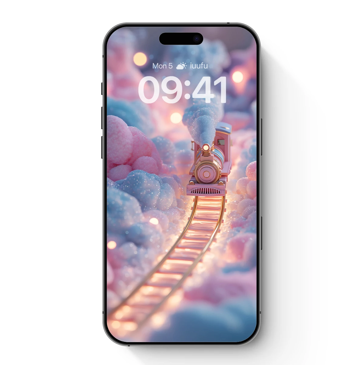 Cotton Candy Railway: A Surreal Dreamscape