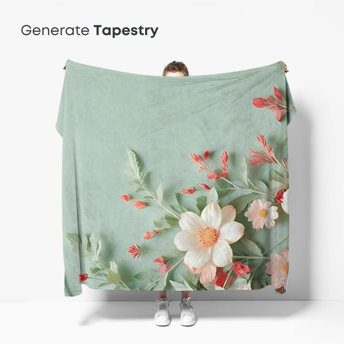 Elegant Floral Whispers in Pastel Harmony - Image 5