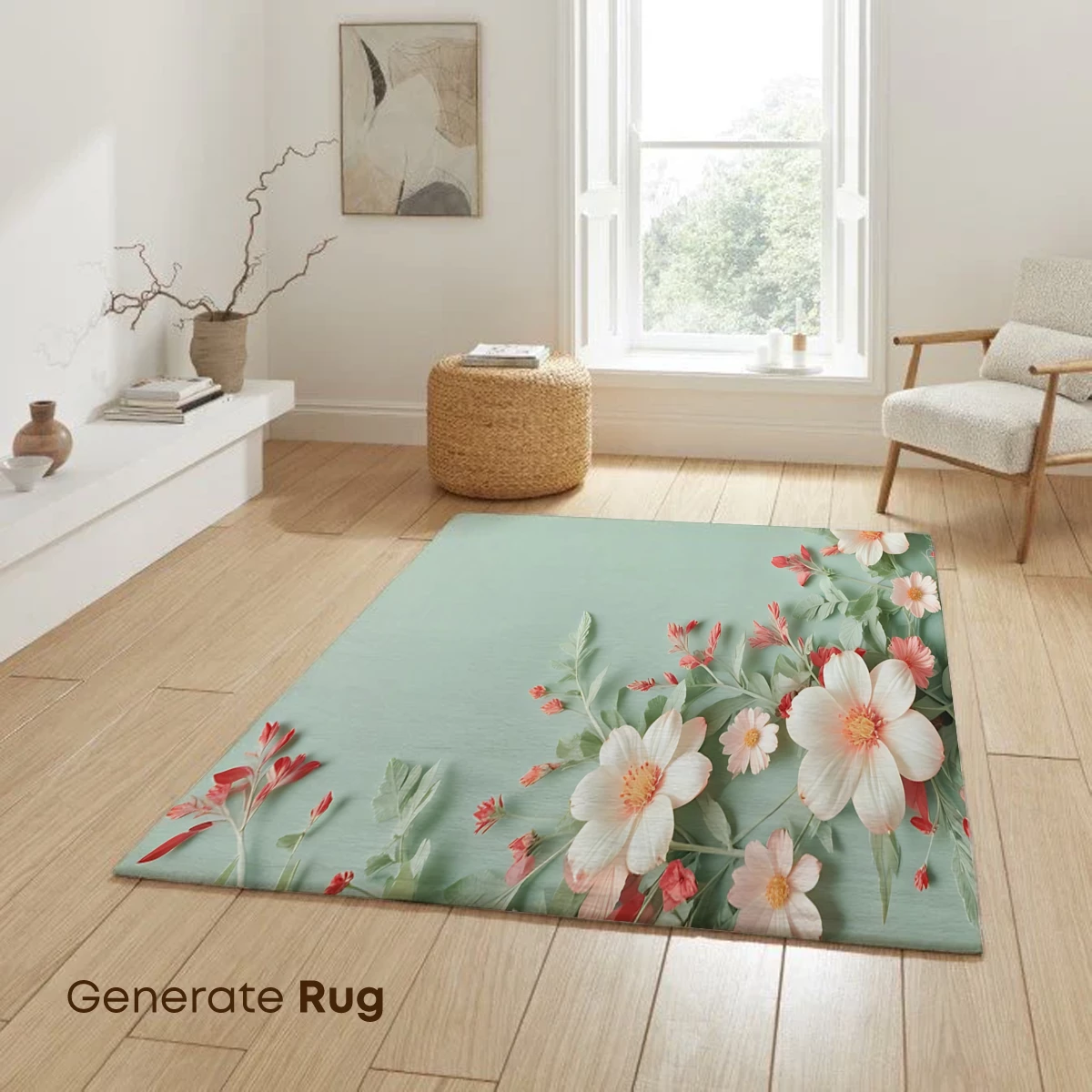 Elegant Floral Whispers in Pastel Harmony - Image 6