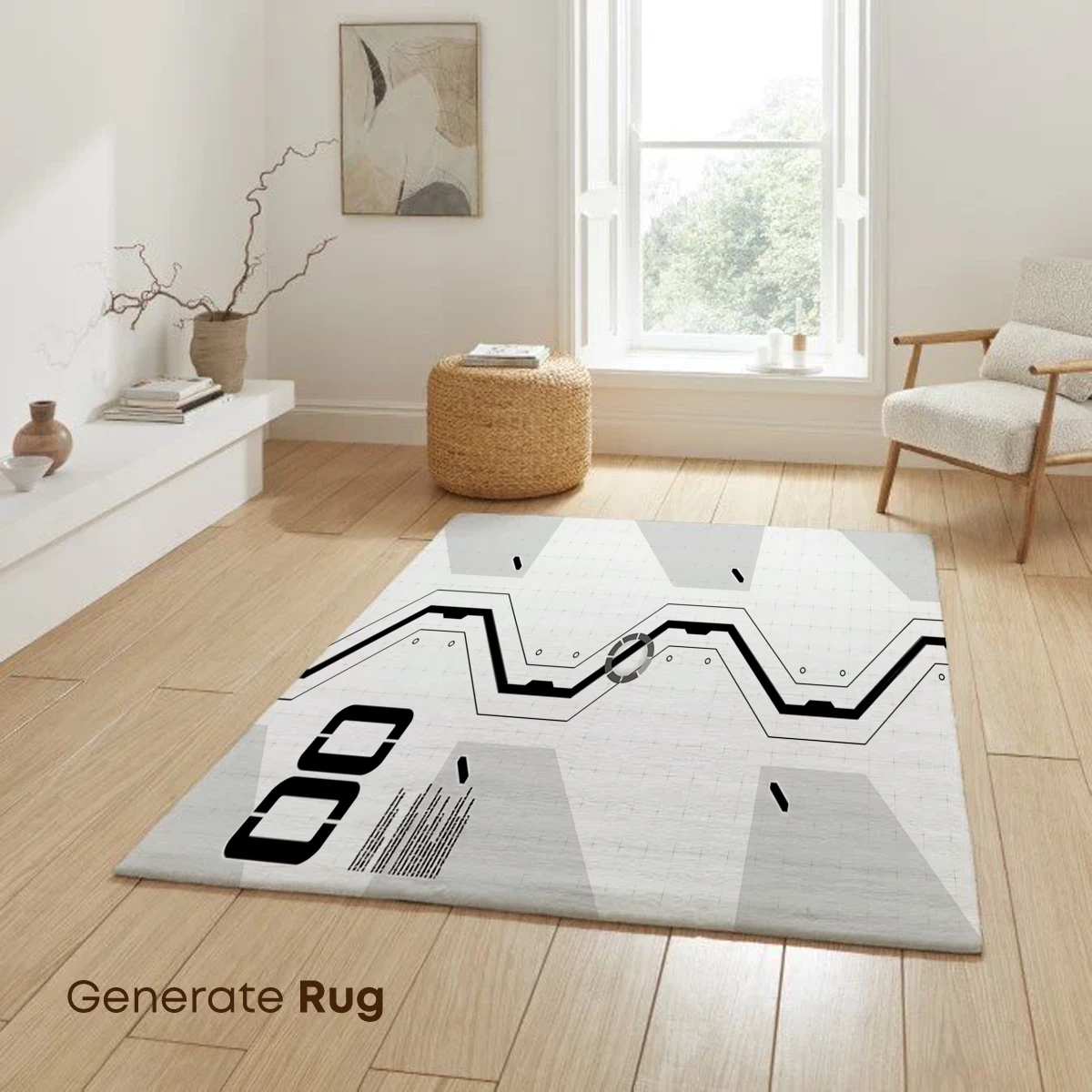 Geometric Tech Pulse: Digital Waveforms in Harmony - Image 6
