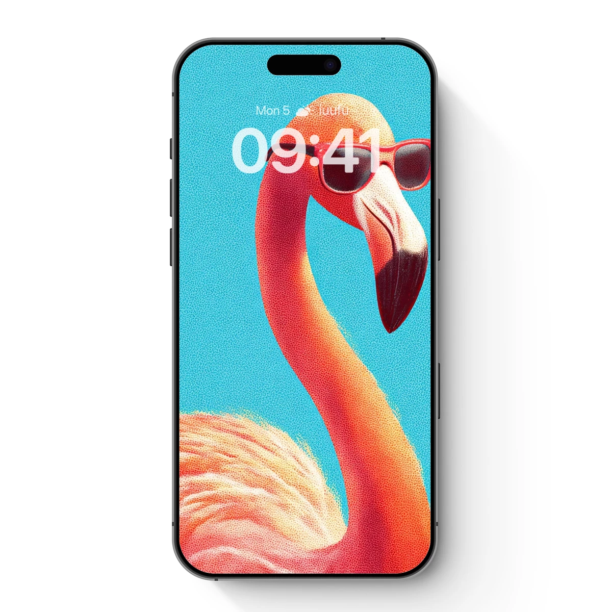 Flamingo in Shades: A Pop-Art Twist