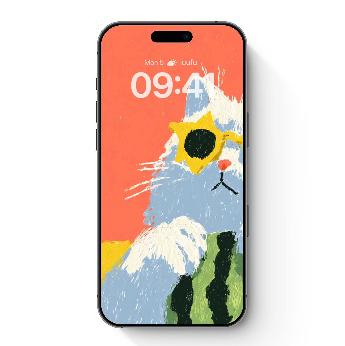 Cool Cat in Sunglasses: Whimsical Watermelon Feast