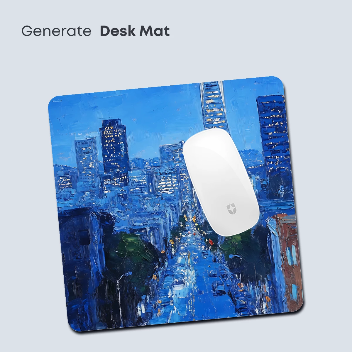 Blue Urban Symphony: Cityscape at Twilight - Image 4