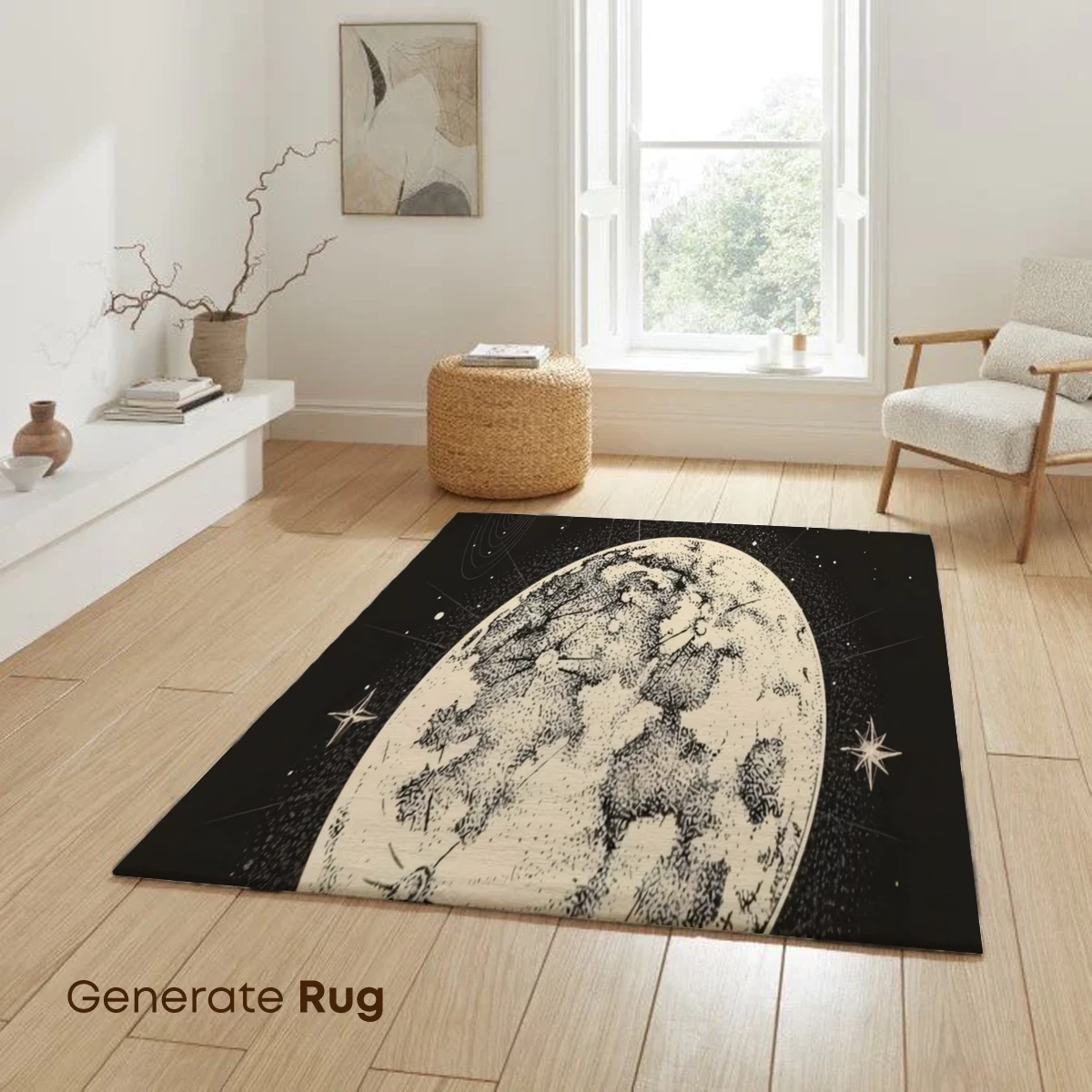 Cosmic Garden: Celestial Bodies in Bloom - Image 6