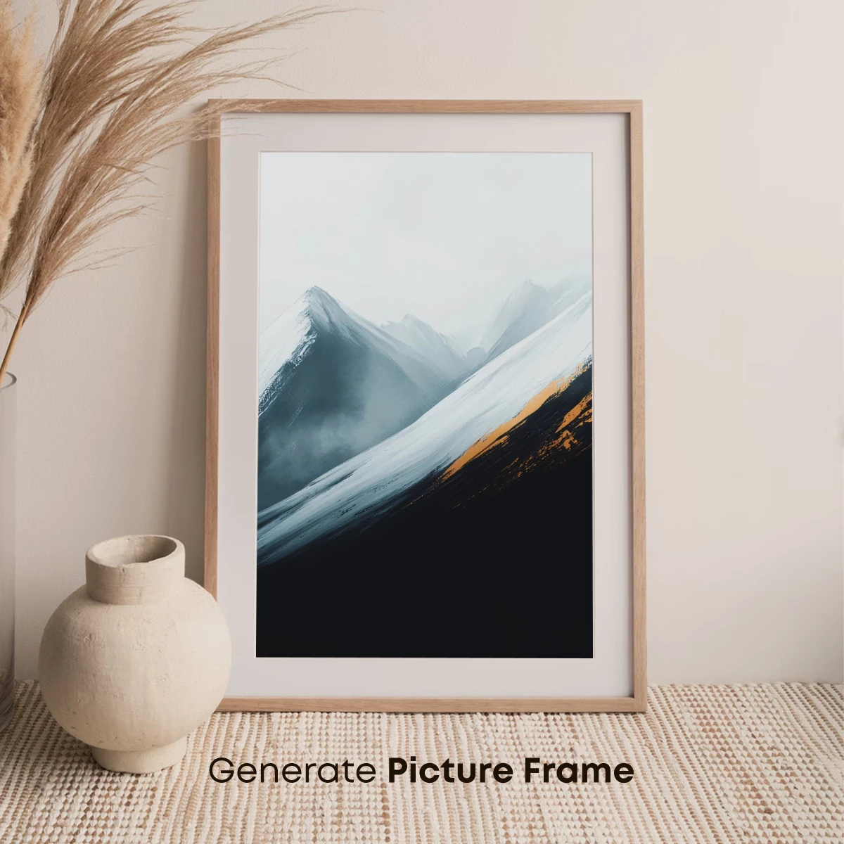 Eternal Snow Peaks: A Symphony of Light and Shadow - Image 7